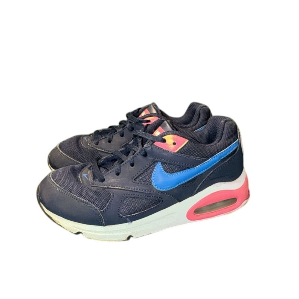 Nike Air‎ Max ST Navy Blue Pink Blue Kids Running Shoes 580371-464 Size 2Y